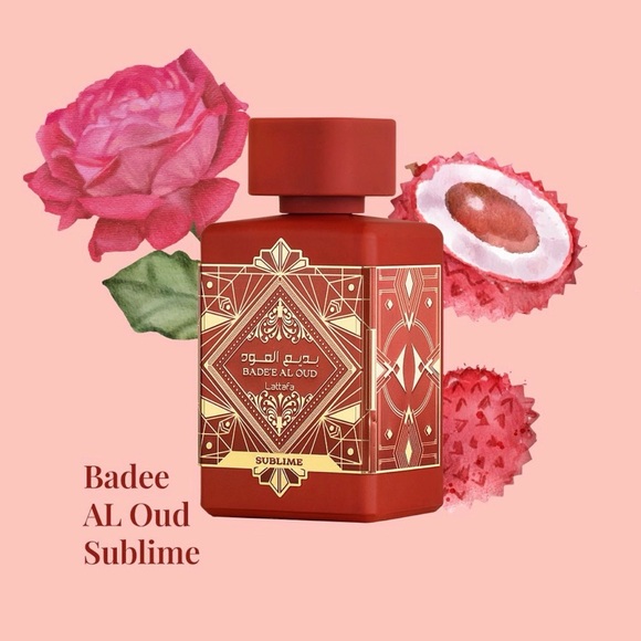 Lattafa Other - NWOT Badee Al Oud Sublime Perfume - Elegant Red